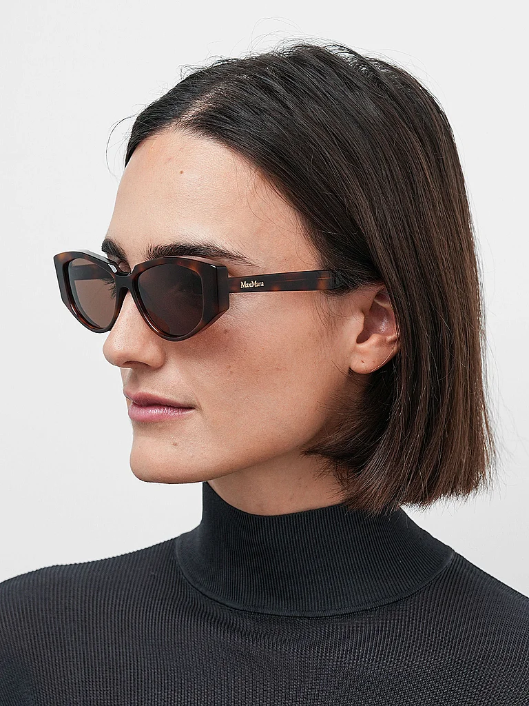 Max Mara MM0161/52 Sunglasses Brown 2
